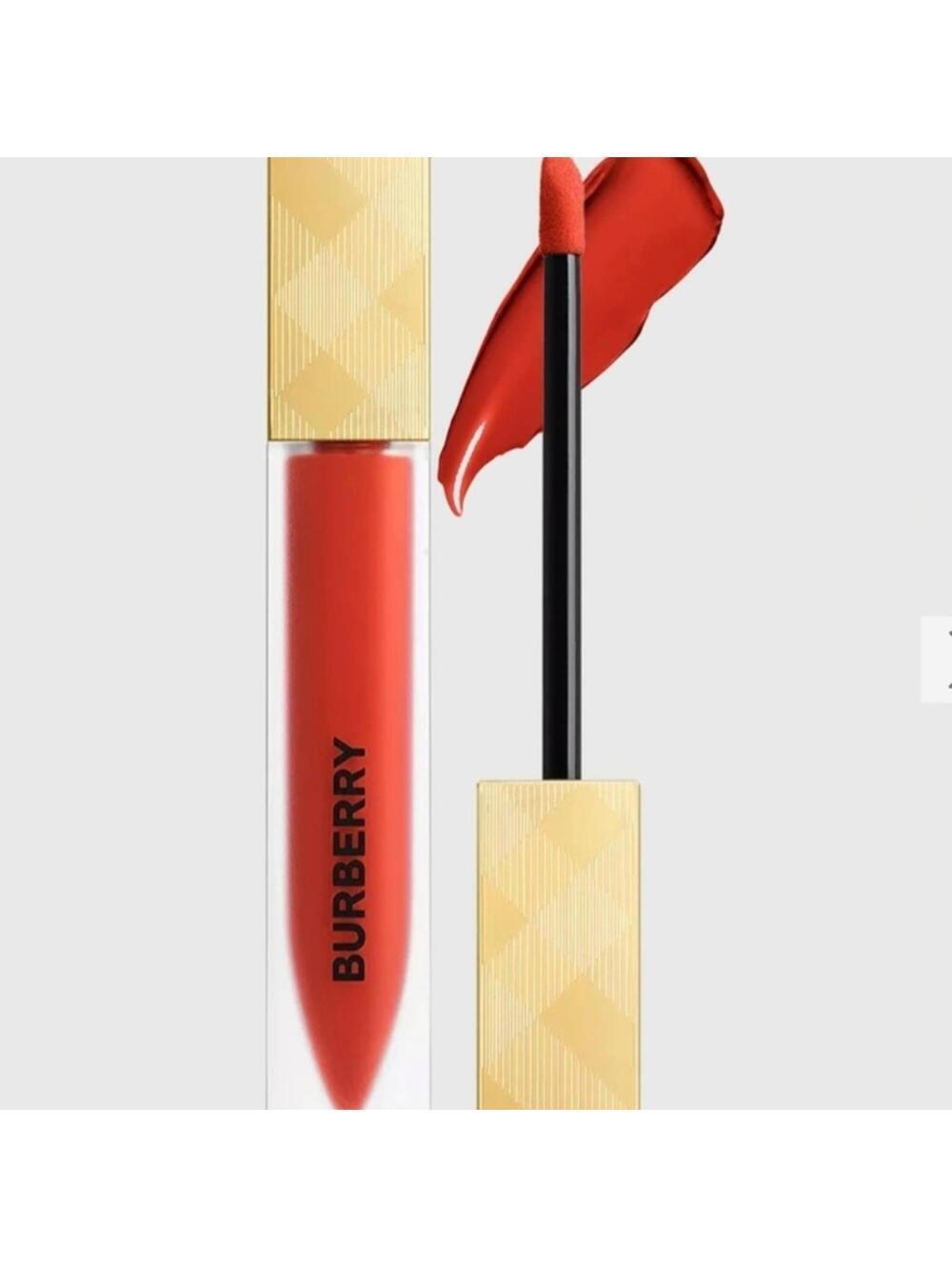 Burberry Kisses Liquid Matte Lip Gloss - 118 Fire Red - Brand New in Tester Box